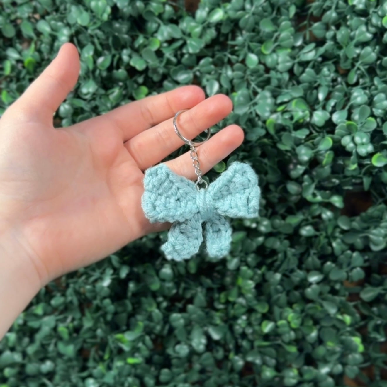 Croquette Bow Keychain