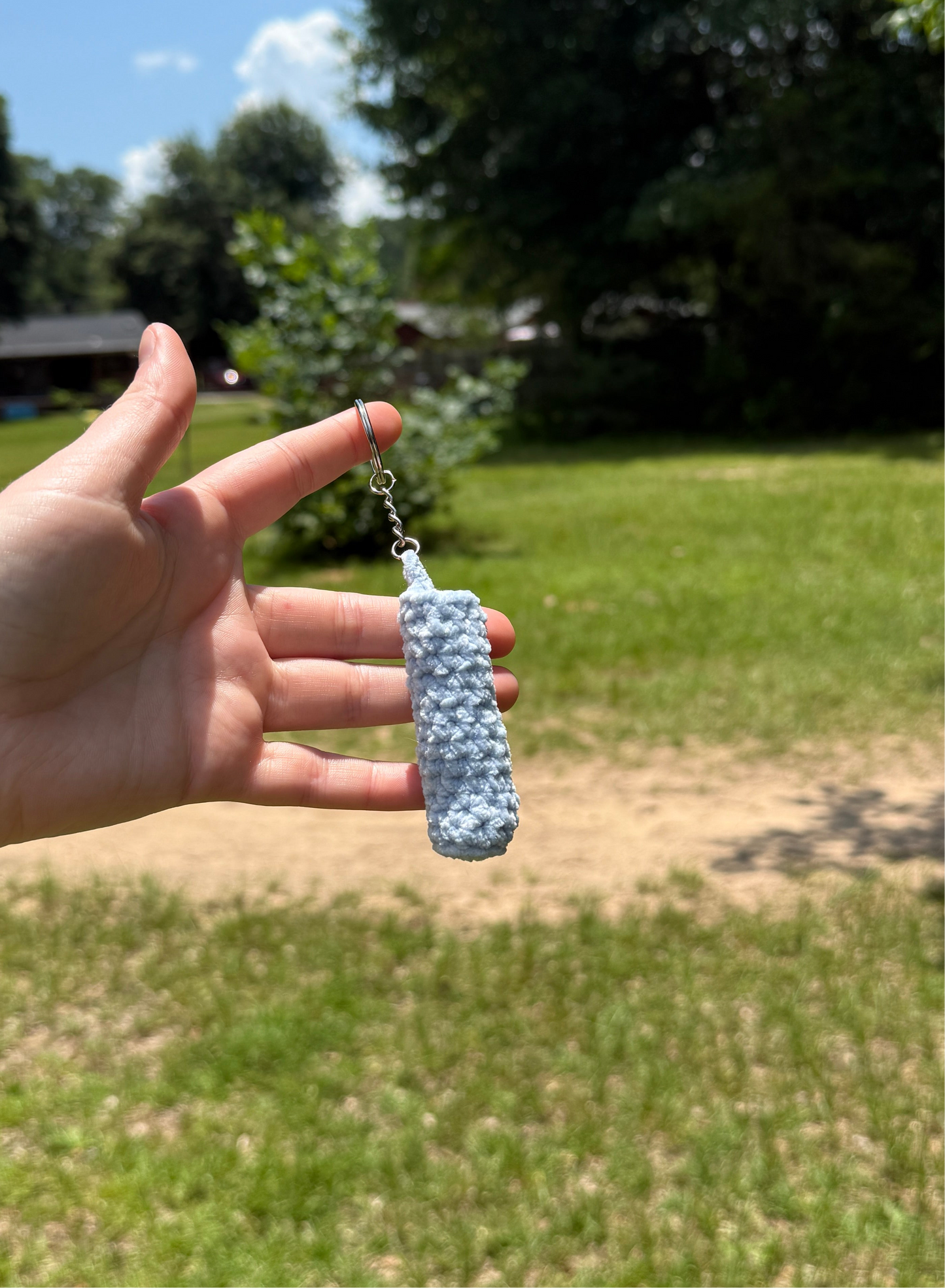 Chapstick Holder Keychain