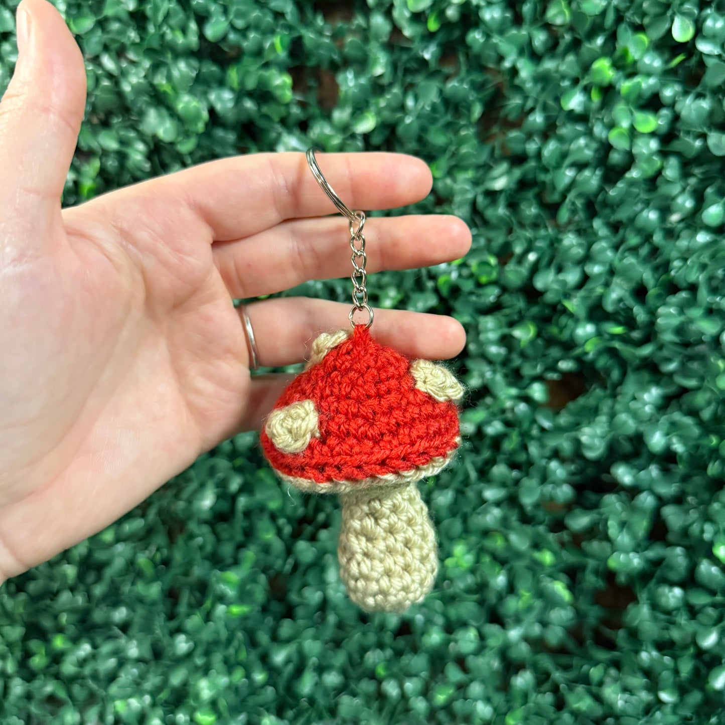 Mushroom Keychain
