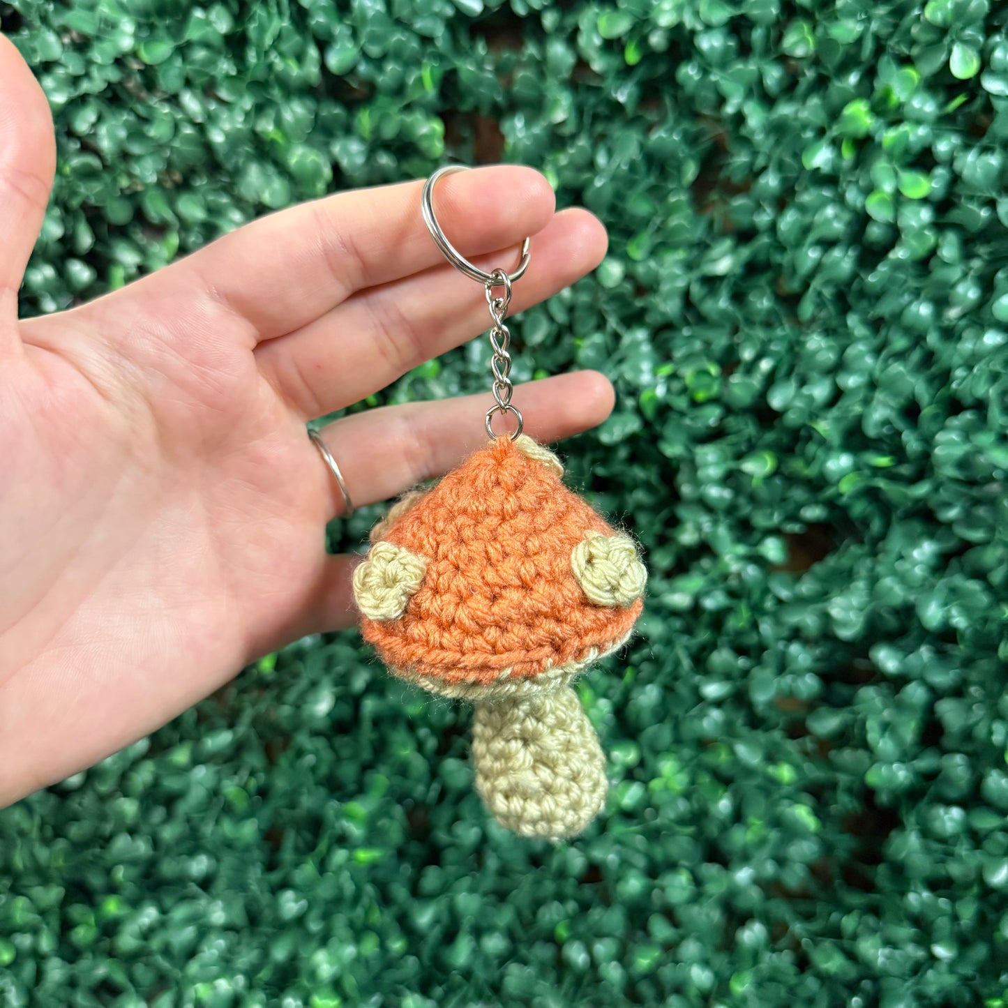 Mushroom Keychain