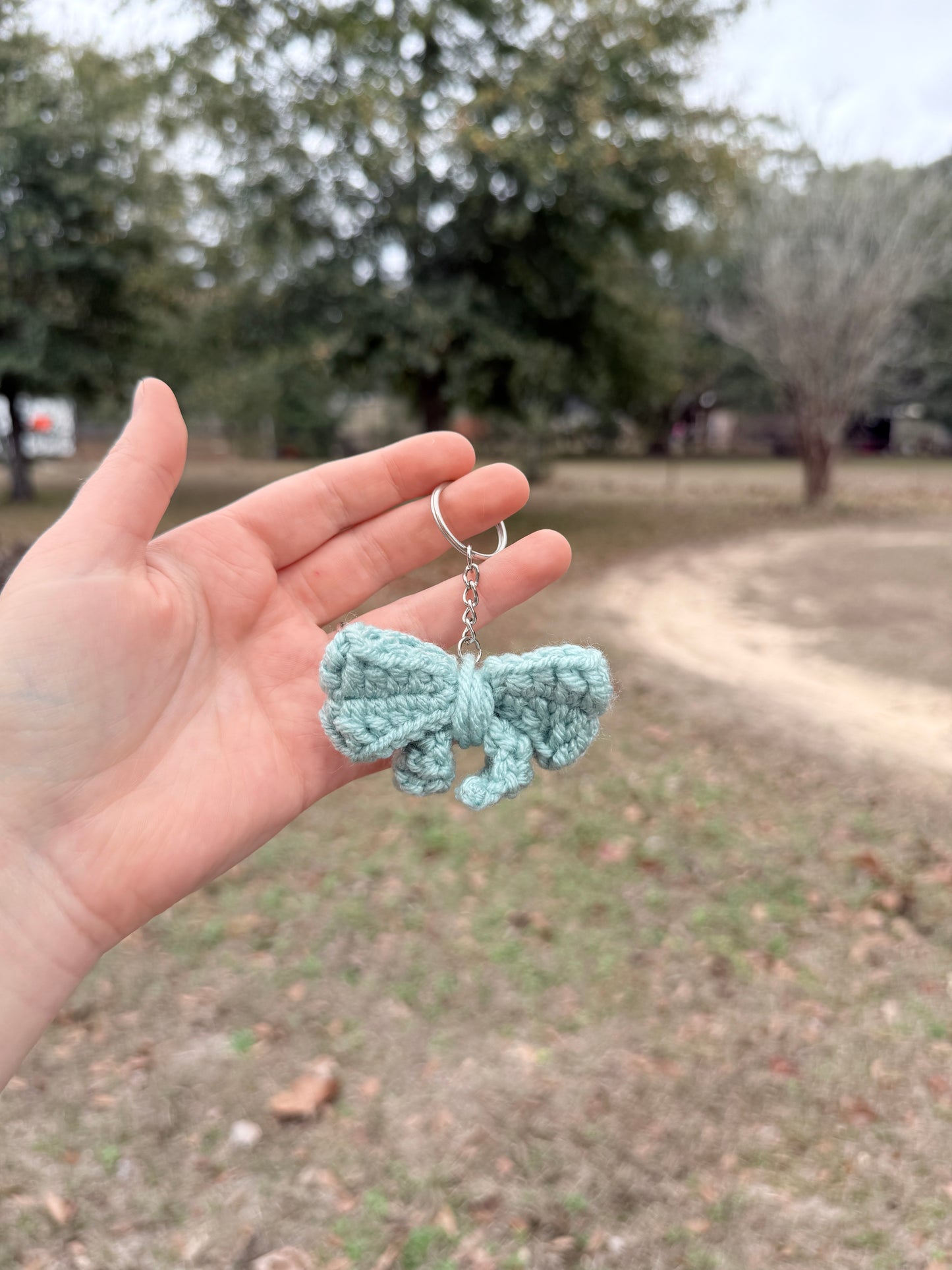 Coquette Bow Keychain