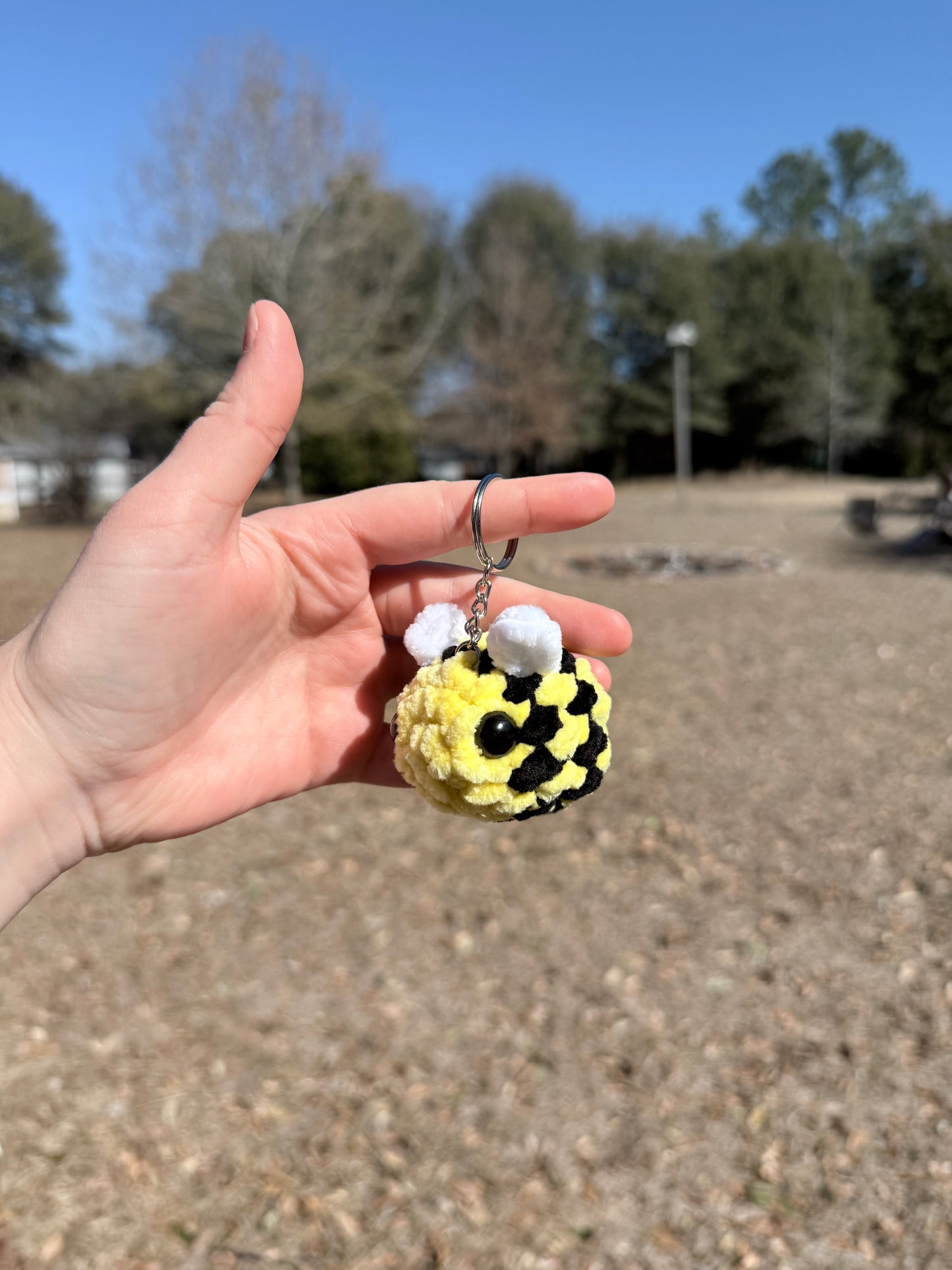 Baby Bee Keychain