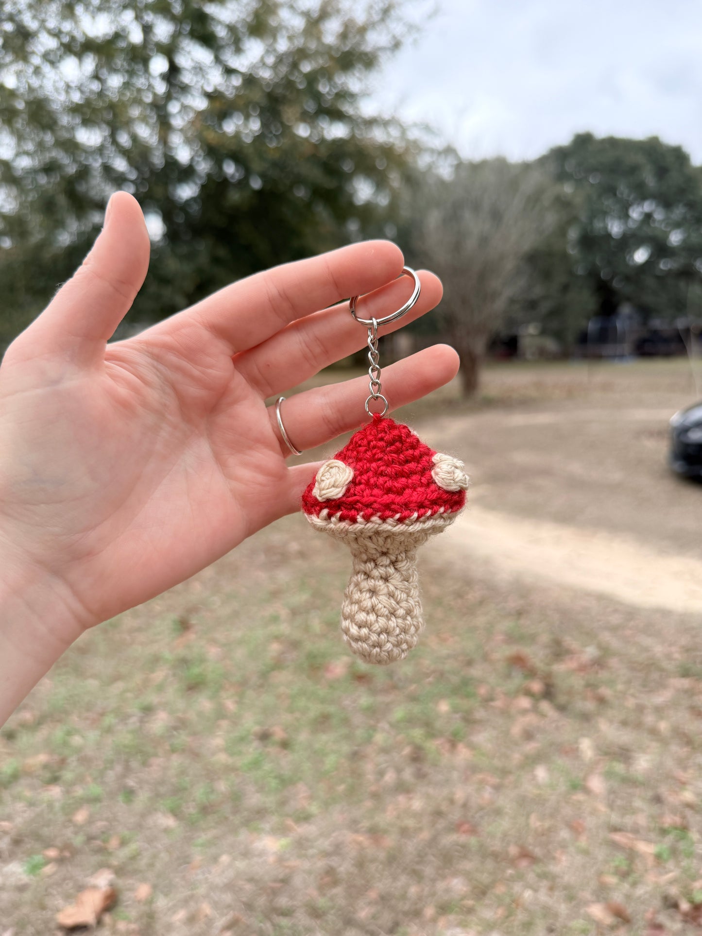 Mushroom Keychain