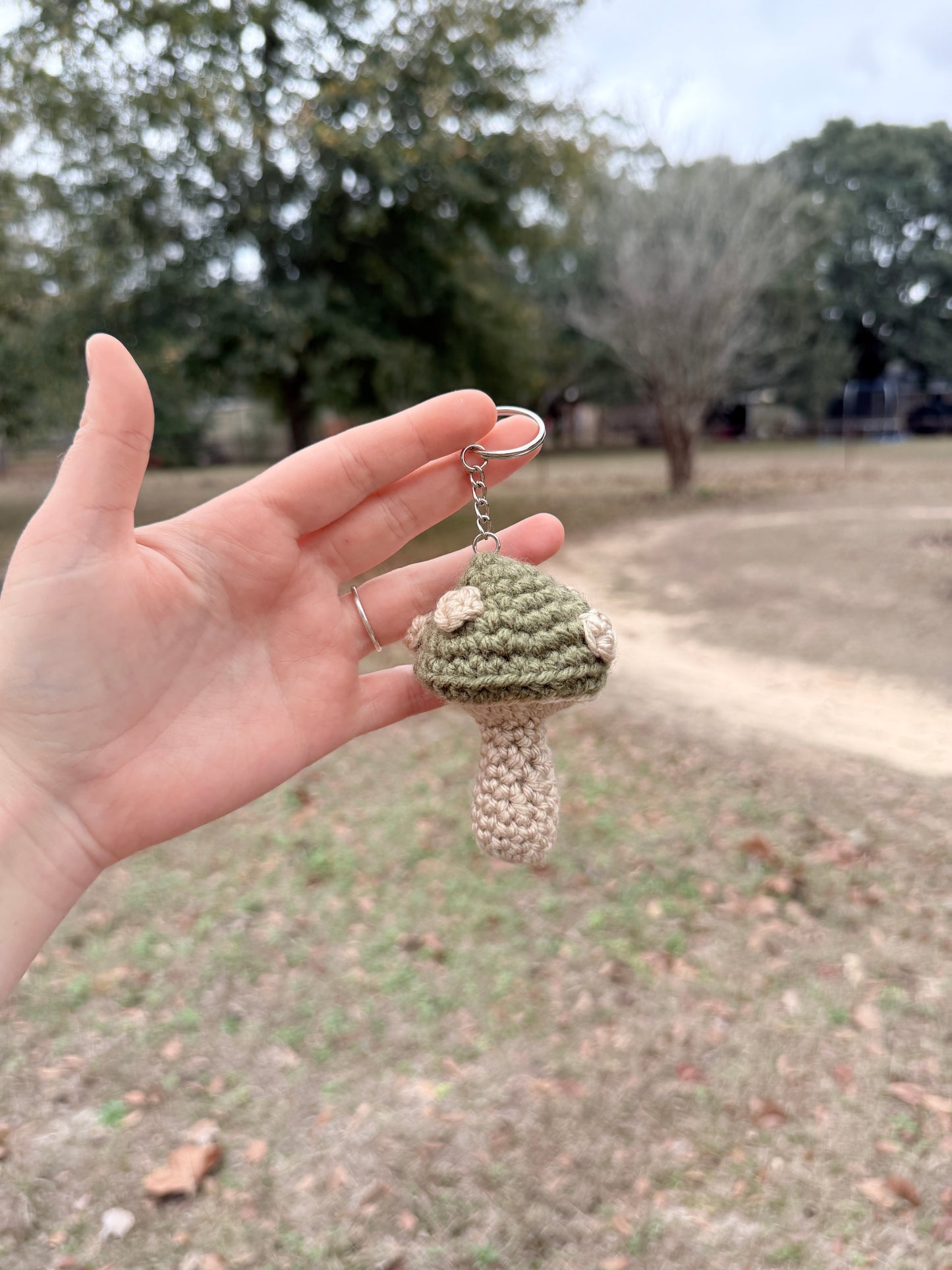 Mushroom Keychain