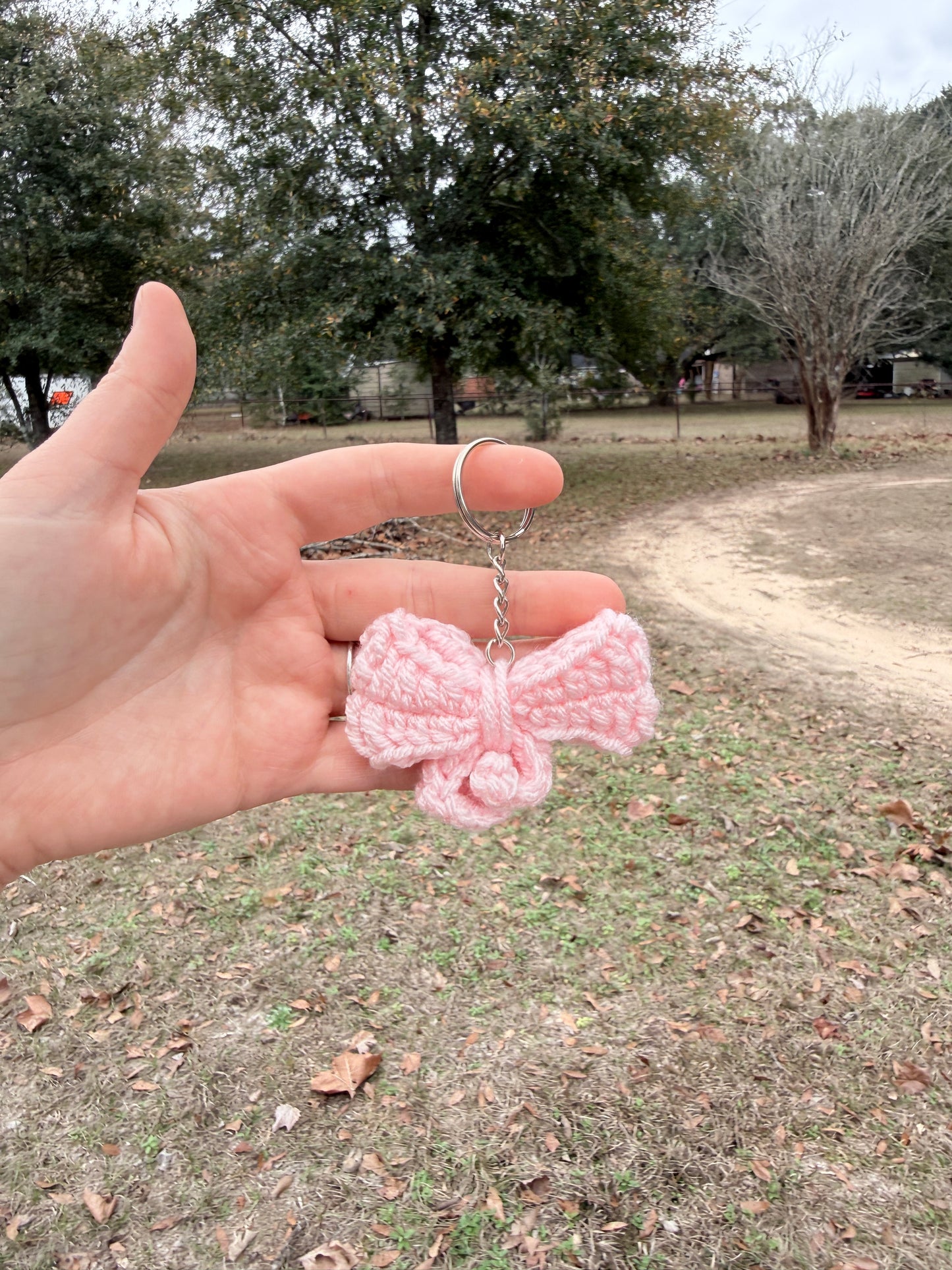 Coquette Bow Keychain