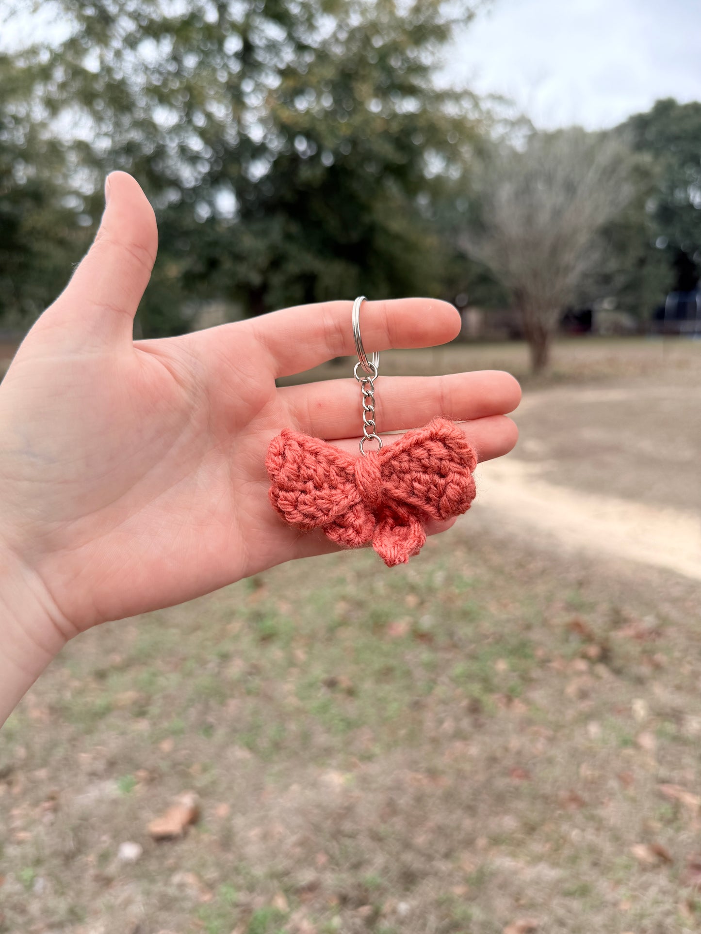 Coquette Bow Keychain