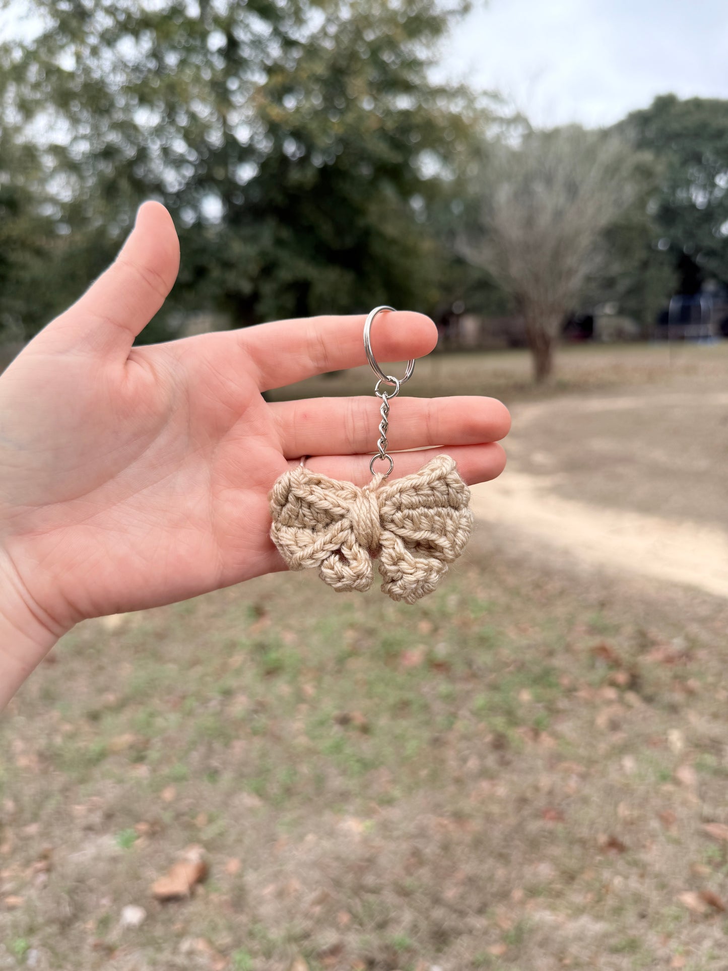 Coquette Bow Keychain