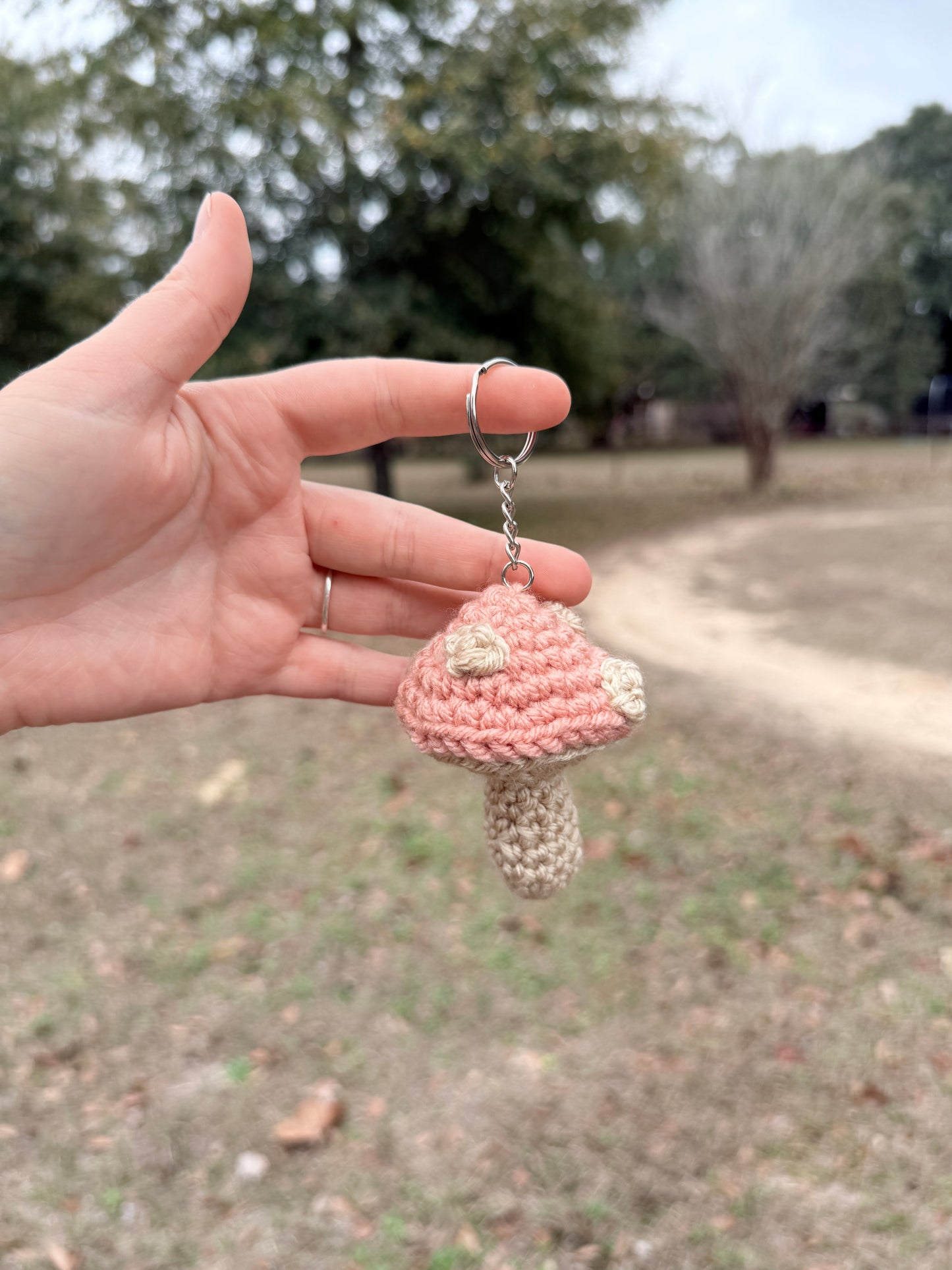Mushroom Keychain