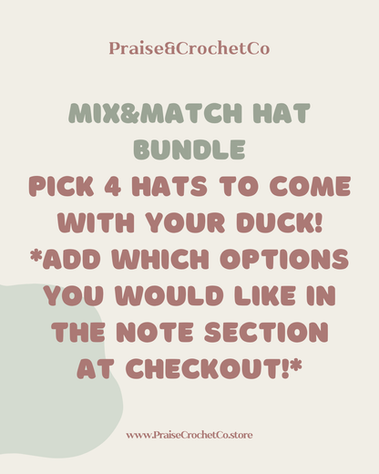 Ducks with Hats